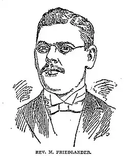 Rev. M. Friedlander.