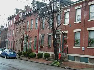 Rowhouses, Mexican War Streets