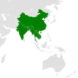 From Northeast India through Southeast Asia
