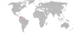 Map of range