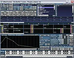 MilkyTracker screenshot