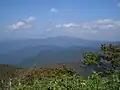 Mount Hyō from Mount Mimuro (10/2008)
