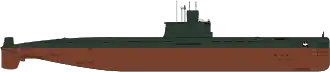The Ming-class submarine offered by China. The Navy rejected the proposal due to focusing towards acquisition of air-independent propulsion.: 162 [16]