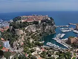 Image 29View of the Rock of Monaco (from Outline of Monaco)