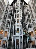 Elevator bank