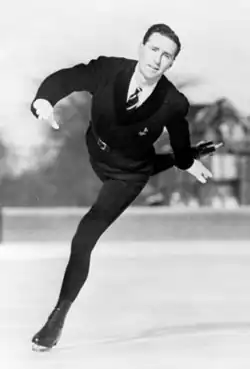 Montgomery Wilson on the ice