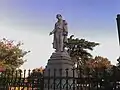 Statue of Mariano Moreno (1778-1811), Argentine politician from whom the city takes its name