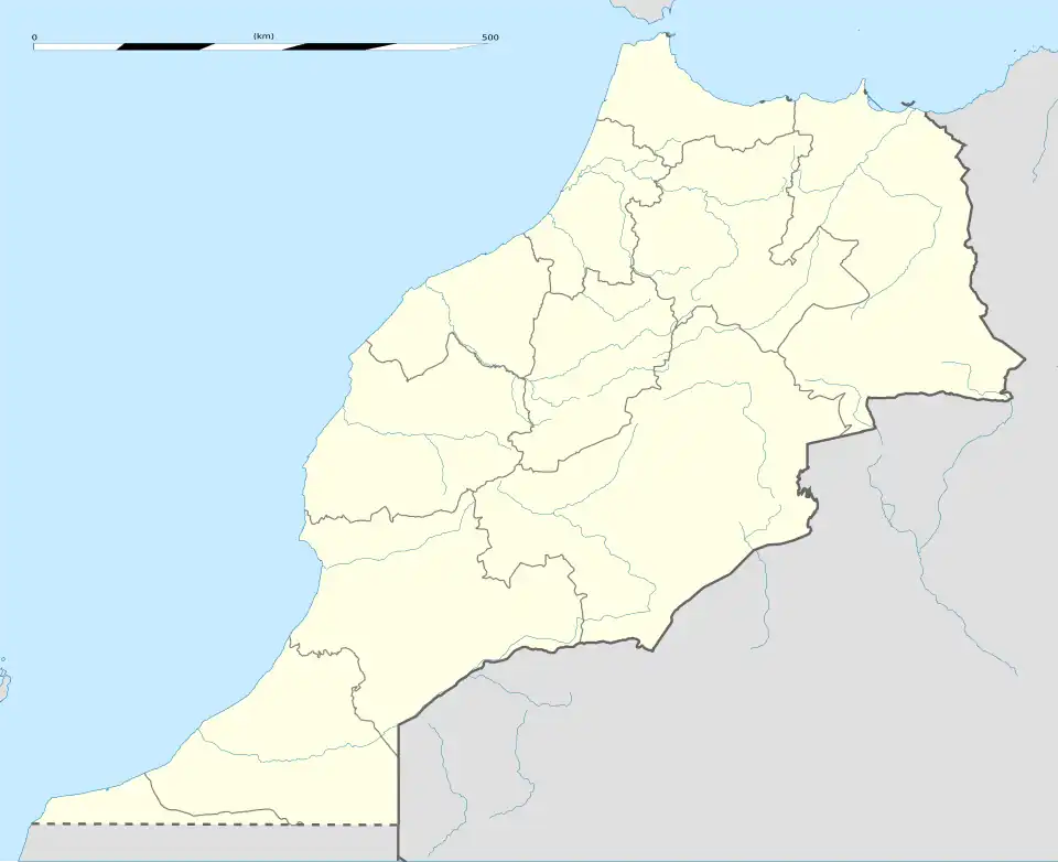 Lamnizla is located in Morocco