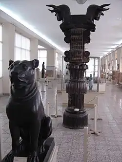 Inside the museum