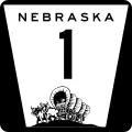 State Highway 1 marker