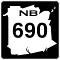 Route&nbsp;690 marker
