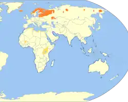Map of range