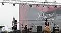Dallas alternative rock ensemble One Soul performing at South by So What?! on October 26, 2013