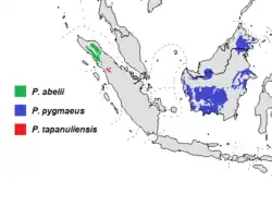 Map of range