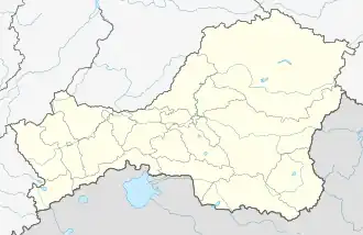 Khandagayty is located in Tuva Republic