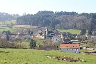 A general view of Ozolles