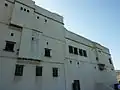 Outside the Palais des Rais