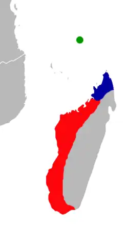 Map of range