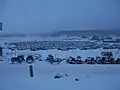 Main carpark at Perisher