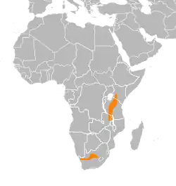 Map of range