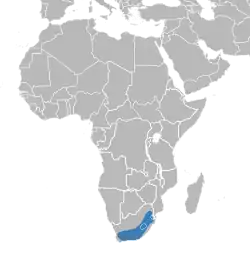Map of range