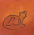PUFFY II, Acrylic, Copyright 2009 James Pollock.