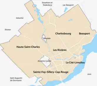 Saint-Roch Church is located in Quebec City