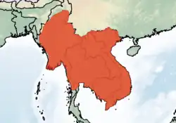 Map of range