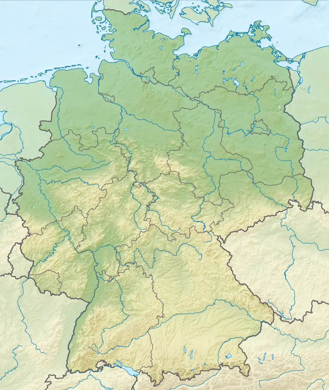 Lake Constance is located in Germany