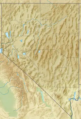 Sentinel Hills is located in Nevada