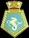 RFA Resource ship's badge.