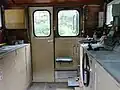 Inside cab, side, Rj.B 9 at Rjukan station July 2012