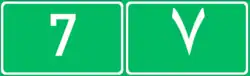 Highway 7 shield}}