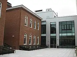 The terrace