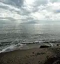 Samothraki island from Dikella beach