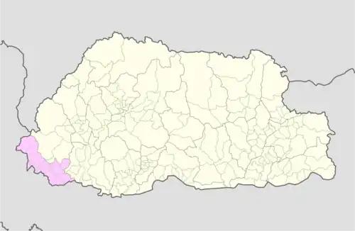 Location of Pemaling Gewog