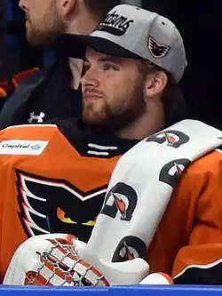 Samuel Ersson played two seasons for the Phantoms.