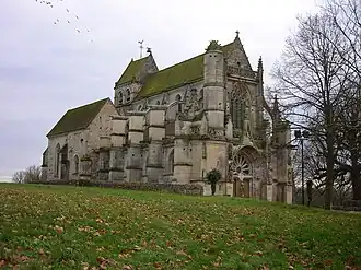 The church in Serans