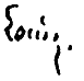 Louis I's signature