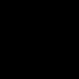 Simulation of the Bahtinov mask diffraction pattern, using "Maskulator". Each frame shows a focus difference of 140.6&nbsp;μm.