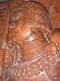 Recumbent effigy of Duke Stanisław I of Masovia. Commissioned, 1526, by Princess Anna of Masovia.[9]