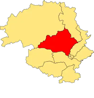 Location of the ward