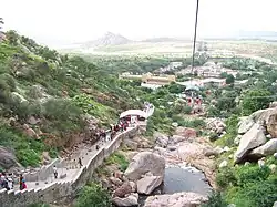 Sundha mata temple's ropeway