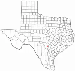 Location of Universal City, Texas