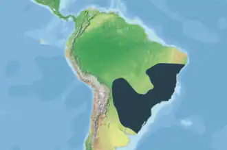 Map of range