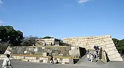 Stone foundations.