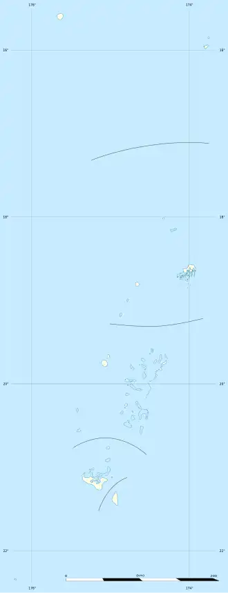 Nukuleka is located in Tonga