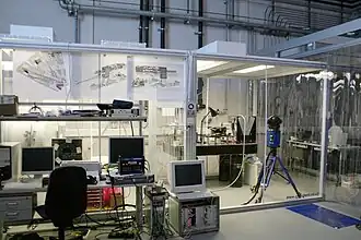 Lab with clean room