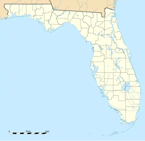 Map showing the location of Vortex Spring