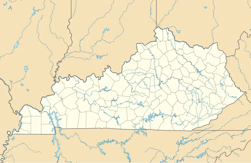 Sandgap is located in Kentucky